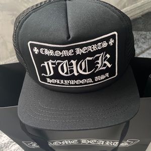 Chrome Hearts fuck trucker hat